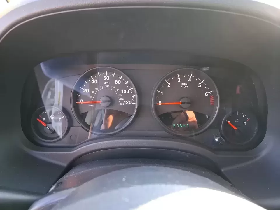 2012 Jeep Compass Latitude (1C4NJDEB4CD) with an 2.4L I-4 DOHC engine, Continuously Variable Transmission transmission, located at 1184 Kauffman Ave, Fairborn, OH, 45324, (937) 908-9800, 39.807072, -84.030914 - Need a do-it-all SUV that fits real life in West Central Ohio-school drop-offs, long commutes up I75, and spontaneous weekend escapes to the trails around Johnston Farm and Indian Agency? This 2012 Jeep Compass Latitude 4WD in Bright White Clearcoat is built for that everyday adventure lifestyle, - Photo#15