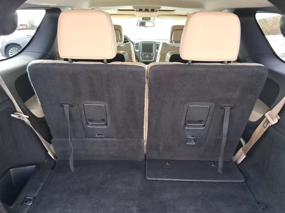 2015 Dodge Durango Limited (1C4RDJDG8FC) with an 3.6L V6 DOHC 24V engine, 8-Speed Automatic transmission, located at 8750 N County Rd 25A, Piqua, OH, 45356, (937) 908-9800, 40.164391, -84.232513 - Pack up the kids, load the cooler, and point the nose toward a weekend getaway-this 2015 Dodge Durango Limited is the kind of SUV that makes everyday life in West Central Ohio easier, from school drop-offs to road trips and everything in between. With confident 4WD/AWD capability, three-row flexibil - Photo#12