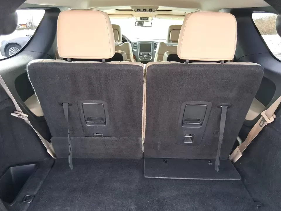 2015 Dodge Durango Limited (1C4RDJDG8FC) with an 3.6L V6 DOHC 24V engine, 8-Speed Automatic transmission, located at 1230 East Main St, Xenia, OH, 45385, (937) 908-9800, 39.688026, -83.910172 - Pack up the kids, load the cooler, and point the nose toward a weekend getaway-this 2015 Dodge Durango Limited is the kind of SUV that makes everyday life in West Central Ohio easier, from school drop-offs to road trips and everything in between. With confident 4WD/AWD capability, three-row flexibil - Photo#12