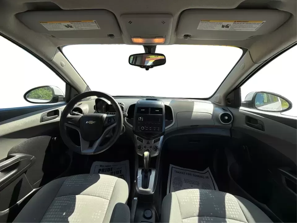 2016 Chevrolet Sonic LS Auto (1G1JA6SH4G4) with an 1.8L L4 DOHC 24V engine, 6A transmission, located at 1230 East Main St, Xenia, OH, 45385, (937) 908-9800, 39.688026, -83.910172 - Need a smart, budget-friendly commuter that's also ready for weekend errands, downtown parking, and quick road trips to Yellow Springs? This 2016 Chevrolet Sonic LS Auto Hatchback in Summit White fits real-life driving in and around Xenia, Ohio-easy to maneuver, efficient to run, and versatile enoug - Photo#21