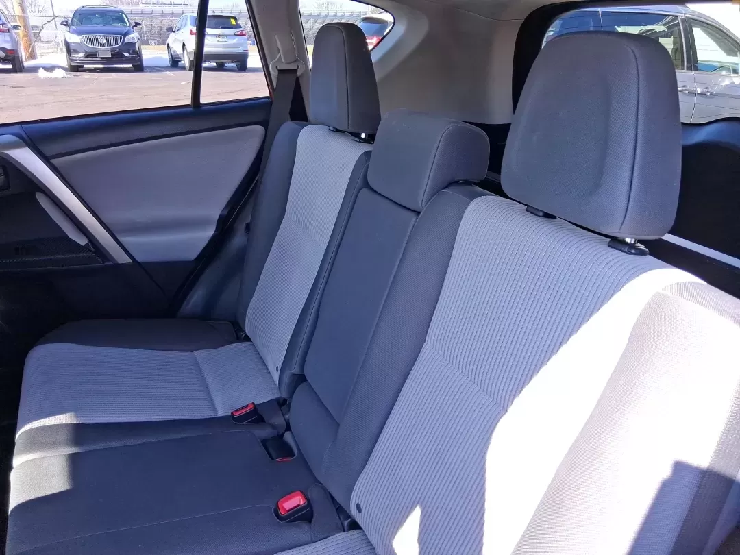 2015 Toyota RAV4 LE (JTMBFREV8FD) with an 2.5L I-4 DOHC engine, 6-Speed Automatic transmission, located at 401 Woodman Dr, Riverside, OH, 45431, (937) 908-9800, 39.760899, -84.123421 - Picture your next weekend: loading up for a quick run to The Greene, cruising out I675 toward a day at Wright-Patterson AFB, or packing the cargo area for a family road trip through the Miami Valley. If you need an SUV that's easy to live with, confident in Ohio weather, and friendly to your budget, - Photo#10