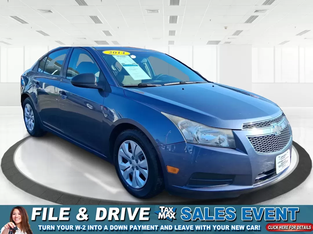 2014 Chevrolet Cruze LS Auto (1G1PA5SH3E7) with an ECOTEC 1.8L I-4 DOHC engine, 6-Speed Automatic transmission, located at 4508 South Dixie Dr, Moraine, OH, 45439, (937) 908-9800, 39.689976, -84.218452 - Need a smart, budget-friendly commuter that can handle daily school drop-offs, I-75 traffic, and weekend errands without draining your wallet at the pump? This 2014 Chevrolet Cruze LS Auto is a practical, easy-to-live-with sedan that fits real Moraine lifestyles-whether you're commuting toward Downt - Photo#0