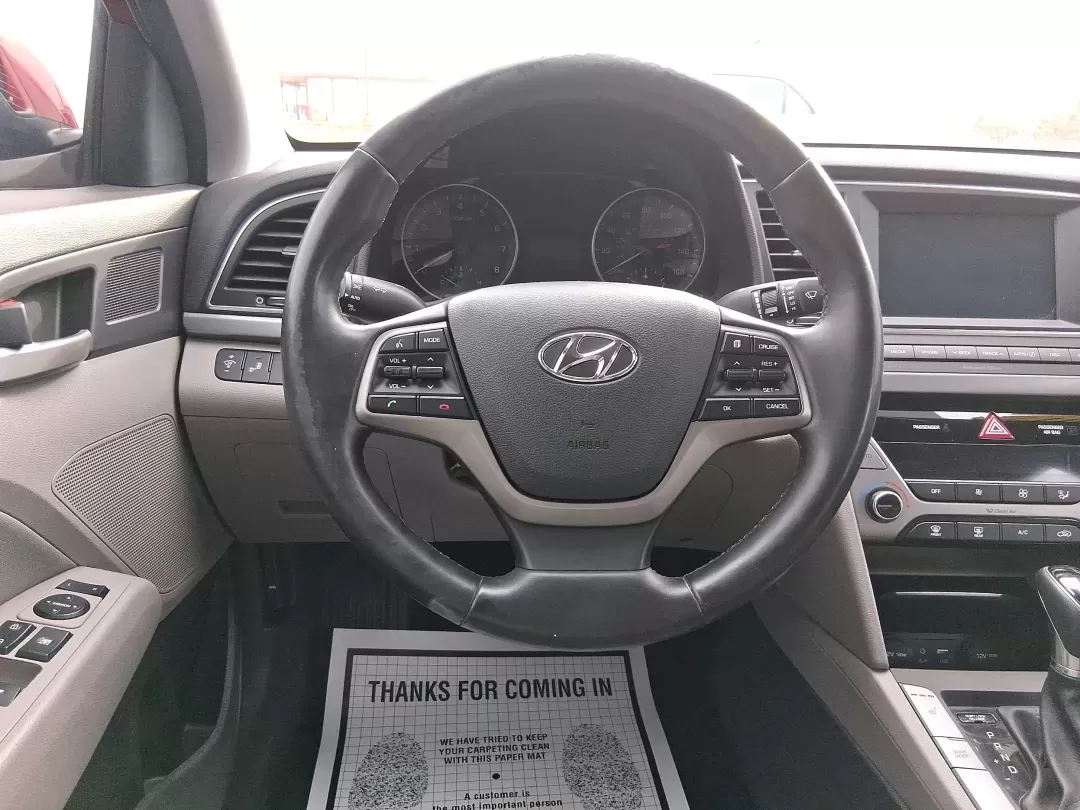2017 Hyundai Elantra SE (KMHD84LF5HU) with an Nu 2L I-4 DOHC engine, 6A transmission, located at 1099 N County Rd 25A , Troy, OH, 45373, (937) 908-9800, 40.057079, -84.212883 - Planning a reliable daily commute from Troy to Dayton, a fuel-friendly run to the Miami Valley Centre Mall, or an easy weekend escape up I75? This 2017 Hyundai Elantra SE in eye-catching Scarlet Red Pearl is the kind of practical sedan that fits real life-comfortable for long drives, small enough fo - Photo#15