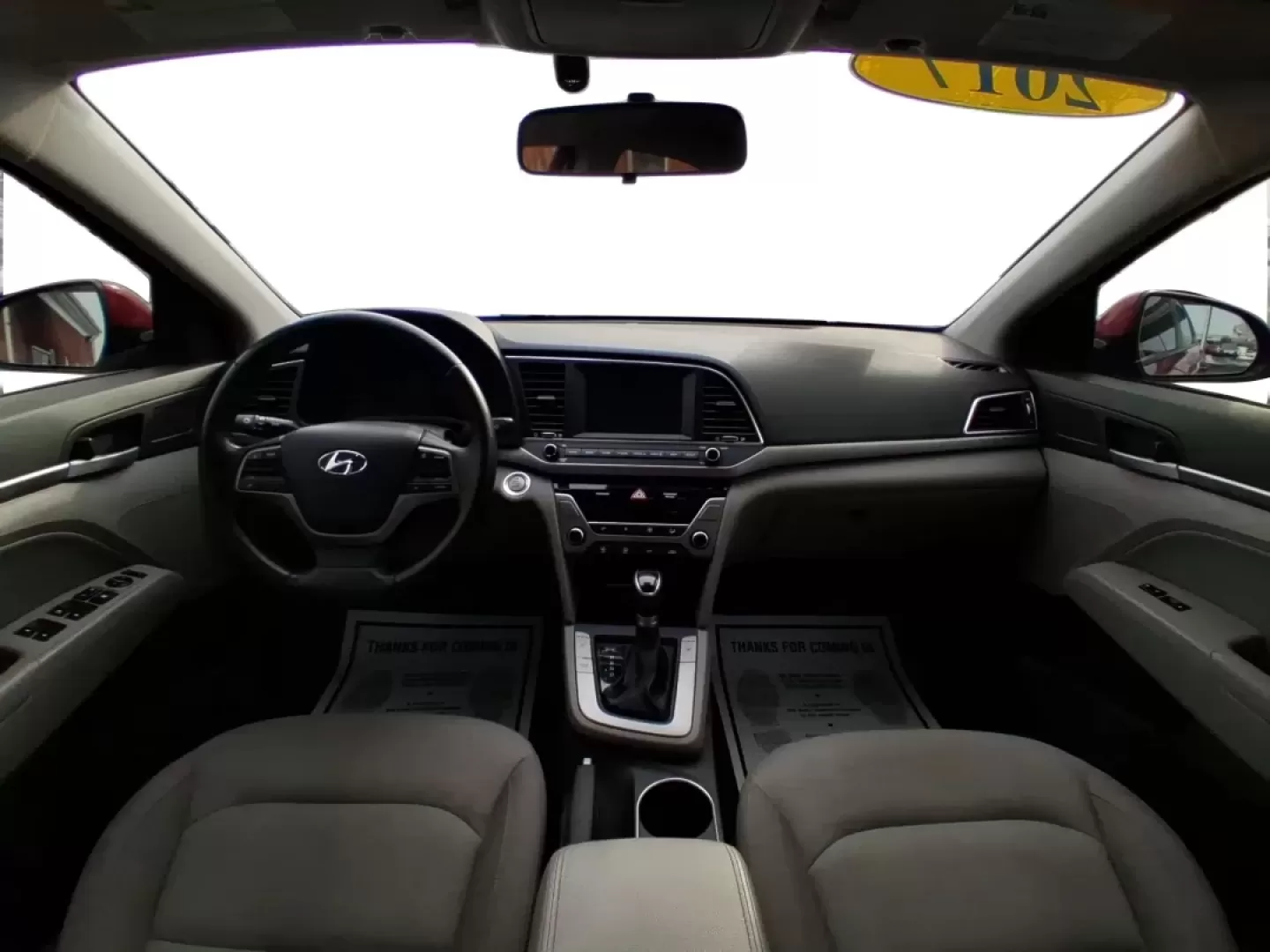 2017 Hyundai Elantra SE (KMHD84LF5HU) with an Nu 2L I-4 DOHC engine, 6A transmission, located at 1099 N County Rd 25A , Troy, OH, 45373, (937) 908-9800, 40.057079, -84.212883 - Planning a reliable daily commute from Troy to Dayton, a fuel-friendly run to the Miami Valley Centre Mall, or an easy weekend escape up I75? This 2017 Hyundai Elantra SE in eye-catching Scarlet Red Pearl is the kind of practical sedan that fits real life-comfortable for long drives, small enough fo - Photo#18