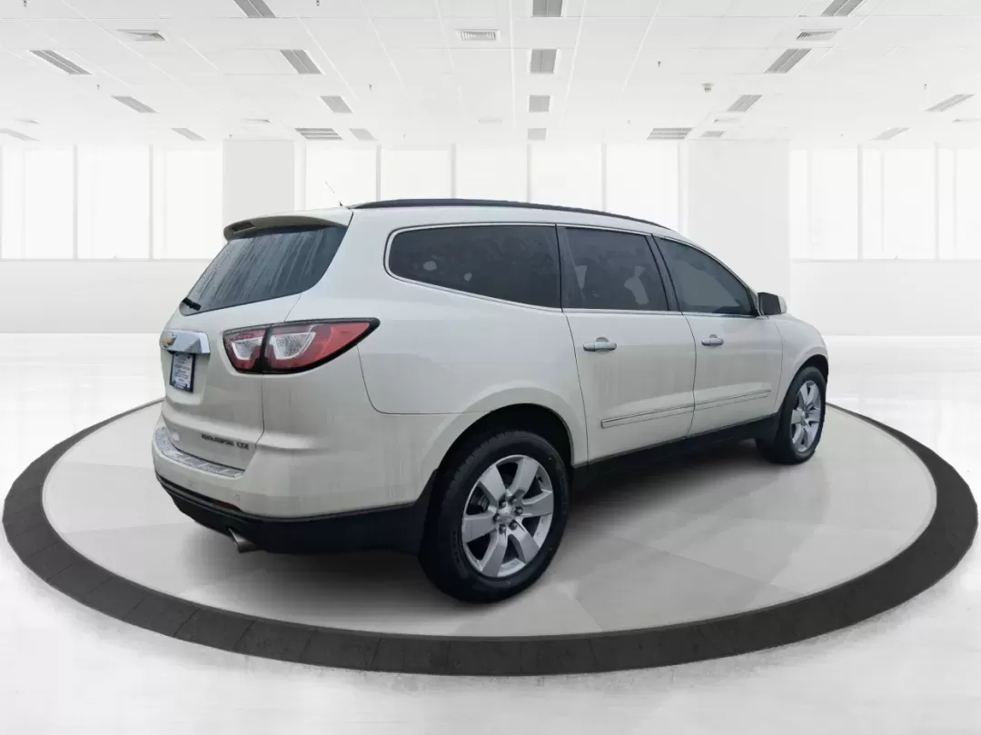 2014 Chevrolet Traverse LTZ (1GNKVJKDXEJ) with an 3.6L V-6 gasoline direct injection engine, 6-Speed Automatic transmission, located at 4508 South Dixie Dr, Moraine, OH, 45439, (937) 908-9800, 39.689976, -84.218452 - Pack up the kids, cue up the playlist, and point the nose toward a weekend getaway-this 2014 Chevrolet Traverse LTZ is built for real life in West Central Ohio. Whether you're doing the school run, commuting between Troy and Dayton, or loading up for a road trip to Hocking Hills, the Traverse delive - Photo#2