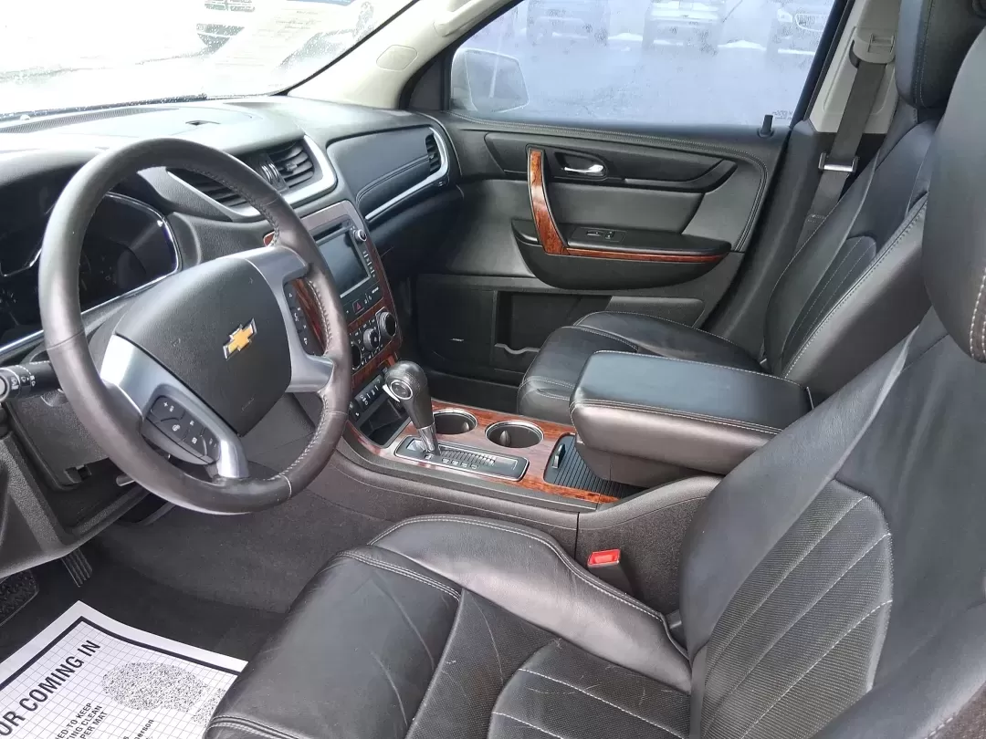 2014 Chevrolet Traverse LTZ (1GNKVJKDXEJ) with an 3.6L V-6 gasoline direct injection engine, 6-Speed Automatic transmission, located at 4508 South Dixie Dr, Moraine, OH, 45439, (937) 908-9800, 39.689976, -84.218452 - Pack up the kids, cue up the playlist, and point the nose toward a weekend getaway-this 2014 Chevrolet Traverse LTZ is built for real life in West Central Ohio. Whether you're doing the school run, commuting between Troy and Dayton, or loading up for a road trip to Hocking Hills, the Traverse delive - Photo#8