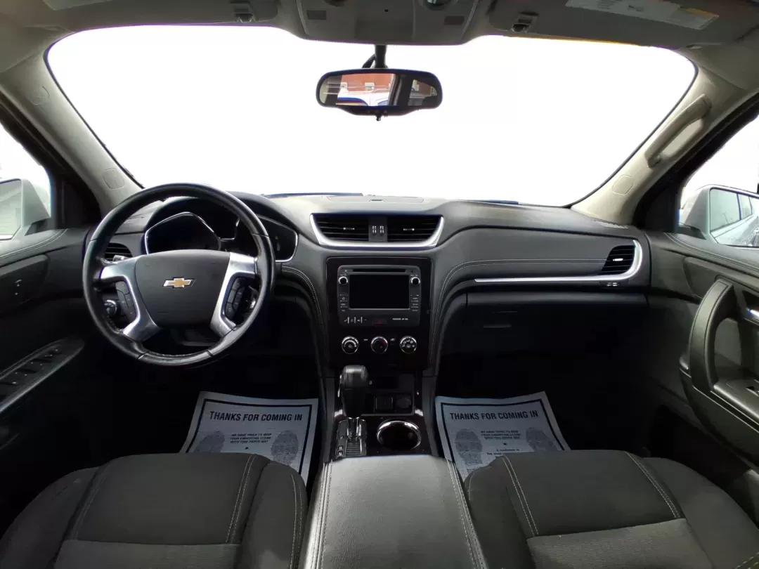 2017 Chevrolet Traverse 1LT (1GNKRGKD2HJ) with an 3.6L V-6 gasoline direct injection engine, 6A transmission, located at 1230 East Main St, Xenia, OH, 45385, (937) 908-9800, 39.688026, -83.910172 - Need one vehicle that can handle school drop-offs, long commutes to Dayton, and weekend road trips to Caesar Creek State Park without feeling cramped? This **2017 Chevrolet Traverse 1LT** is built for real-life Ohio schedules-roomy for growing families, comfortable for daily driving, and versatile e - Photo#20