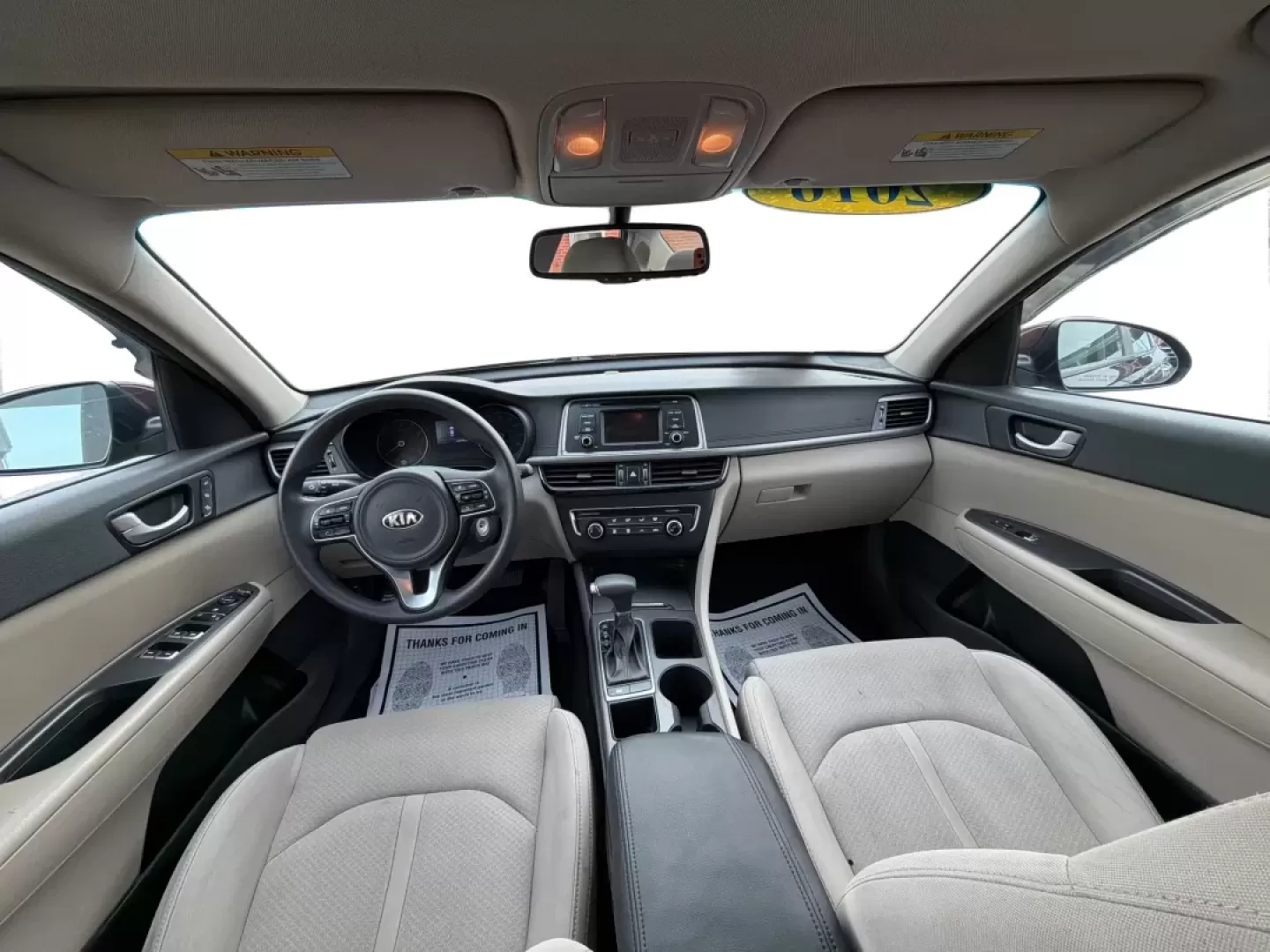 2016 Kia Optima LX (5XXGT4L32GG) with an Theta II 2.4L I-4 gasoline direct injection engine, 6A transmission, located at 1184 Kauffman Ave, Fairborn, OH, 45324, (937) 908-9800, 39.807072, -84.030914 - Picture your next week going smoother: an easy morning commute down I-675, a quick run to The Mall at Fairfield Commons, and a comfortable weekend drive past Wright State University or out toward the National Museum of the U.S. Air Force-without stressing about your budget. This 2016 Kia Optima LX s - Photo#21