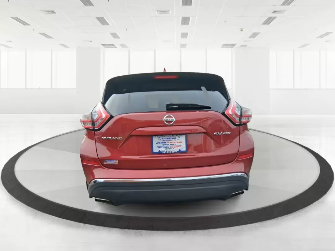 2018 Nissan Murano SV (5N1AZ2MH5JN) with an 3.5L V-6 DOHC engine, CVT transmission, located at 1184 Kauffman Ave, Fairborn, OH, 45324, (937) 908-9800, 39.807072, -84.030914 - Road trips to Yellow Springs, daily commutes down I675, or weekend errands between Wright-Patt and Fairfield Commons-this 2018 Nissan Murano SV is the kind of comfortable, confidence-inspiring SUV that fits real life in Fairborn. With its bold Cayenne Red Metallic finish, roomy cabin, and smart tech - Photo#3
