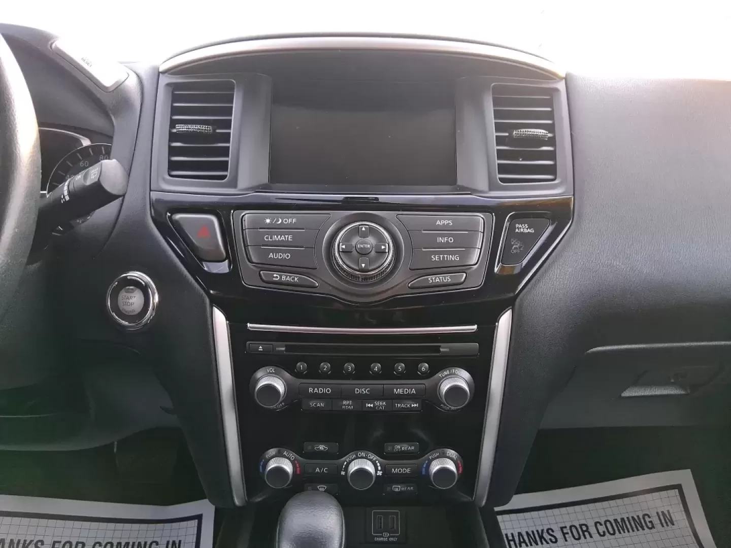 2018 Nissan Pathfinder SV (5N1DR2MM7JC) with an 3.5L V-6 gasoline direct injection engine, CVT transmission, located at 1099 N County Rd 25A , Troy, OH, 45373, (937) 908-9800, 40.057079, -84.212883 - Pack up the kids, the cooler, and the weekend plans-this 2018 Nissan Pathfinder SV is built for real life in Troy, Ohio, whether you're shuttling to practice, commuting down I75, or heading out for a road trip to the Dayton area. With three-row versatility, confident capability, and family-friendly - Photo#13