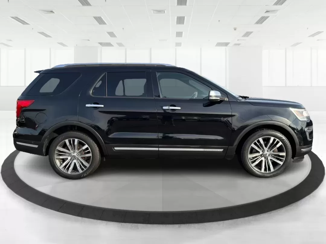 2018 Ford Explorer Platinum (1FM5K8HT1JG) with an EcoBoost 3.5L V-6 gasoline direct injection engine, 6A transmission, located at 8750 N County Rd 25A, Piqua, OH, 45356, (937) 908-9800, 40.164391, -84.232513 - Load up the family, cue the road-trip playlist, and point your weekend plans toward Indian Lake or a quick getaway down I75-this 2018 Ford Explorer Platinum is built for real-life Ohio driving. With confident 4WD/AWD traction, three-row versatility, and premium comfort, it's an ideal SUV for growing - Photo#1