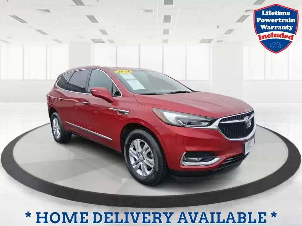 2019 Buick Enclave AWD Premium (5GAEVBKW2KJ) with an 3.6L V-6 gasoline direct injection engine, 9A transmission, located at 8750 N County Rd 25A, Piqua, OH, 45356, (937) 908-9800, 40.164391, -84.232513 - Pack the family, load up the groceries, and still have room for a spontaneous weekend getaway-this 2019 Buick Enclave AWD Premium is built for real life in Ohio. Whether you're commuting toward Dayton, shuttling kids to activities, or planning a road trip that starts on I70 and ends with a sunset at - Photo#0
