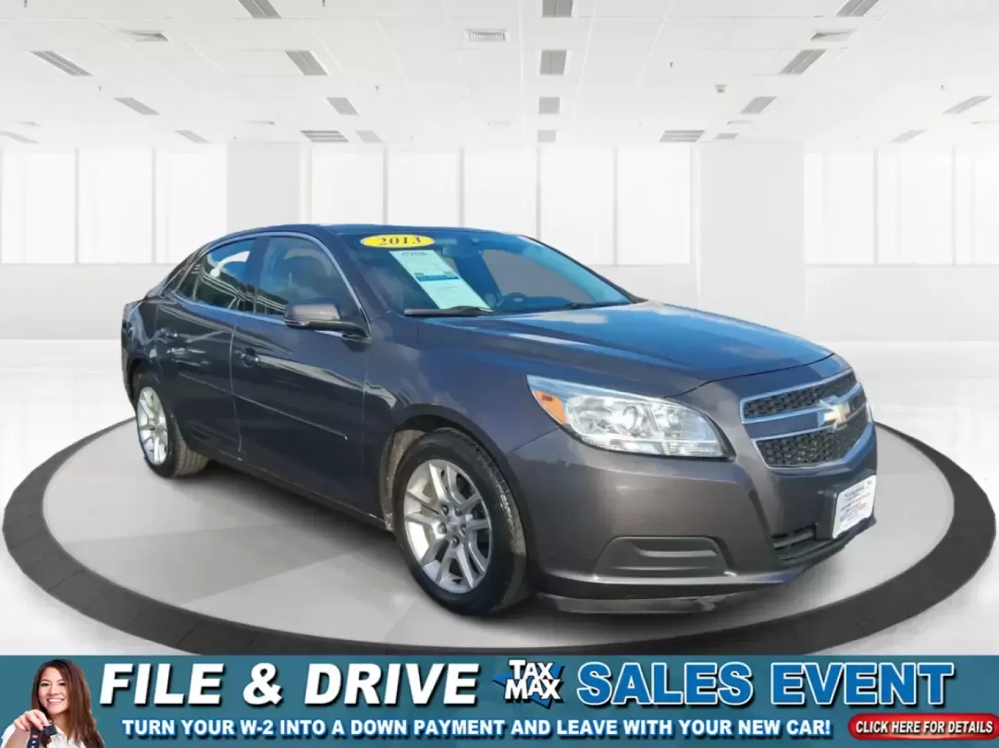2013 Chevrolet Malibu 1LT (1G11C5SA6DF) with an ECOTEC 2.5L I-4 gasoline direct injection engine, 6-Speed Automatic transmission, located at 1951 S Dayton Lakeview Rd., New Carlisle, OH, 45344, (937) 908-9800, 39.890999, -84.050255 - Need a dependable daily driver that can handle the school run, the I70 commute, and the occasional weekend getaway without draining your budget? This 2013 Chevrolet Malibu 1LT is a smart, comfortable sedan for real-life Ohio driving-easy to park, smooth on longer trips, and efficient enough for ever - Photo#0