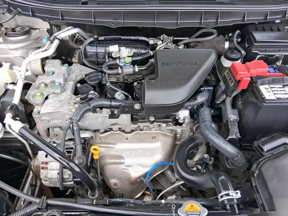 2013 Nissan Rogue S (JN8AS5MV5DW) with an 2.5L I-4 DOHC engine, Continuously Variable Transmission transmission, located at 8750 N County Rd 25A, Piqua, OH, 45356, (937) 908-9800, 40.164391, -84.232513 - 2013 Nissan Rogue S - Photo#11