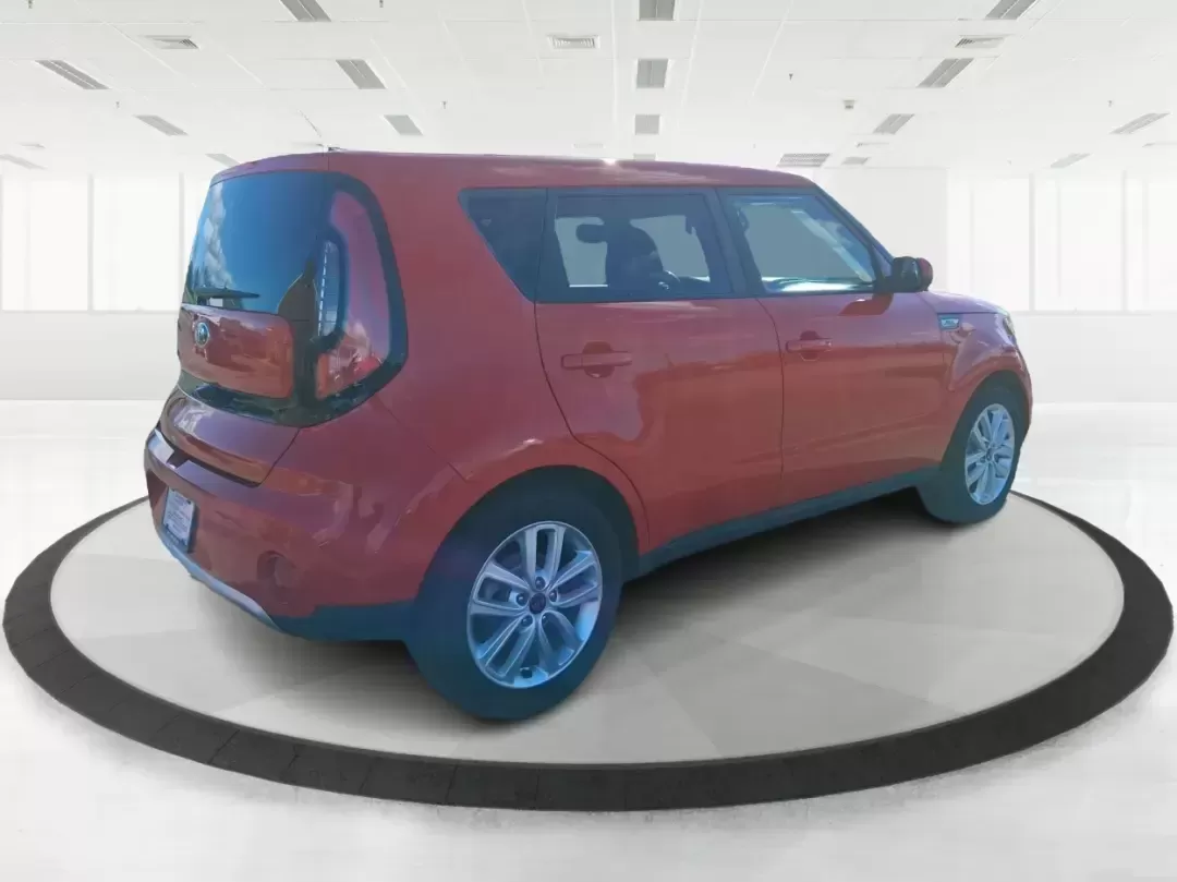 2018 Kia Soul + (KNDJP3A58J7) with an 2L I-4 gasoline direct injection engine, 6A transmission, located at 401 Woodman Dr, Riverside, OH, 45431, (937) 908-9800, 39.760899, -84.123421 - Need a dependable commuter that's easy to park in tight lots, roomy enough for Costco runs, and fun for weekend escapes to the MetroParks? This 2018 Kia Soul + in eye-catching Inferno Red fits the Riverside lifestyle perfectly-whether you're cruising along Woodman Dr, hopping on I-675 for a long com - Photo#2
