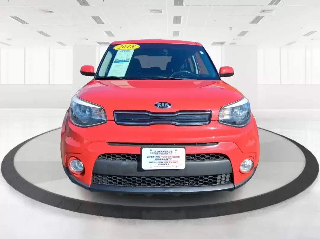 2018 Kia Soul + (KNDJP3A58J7) with an 2L I-4 gasoline direct injection engine, 6A transmission, located at 401 Woodman Dr, Riverside, OH, 45431, (937) 908-9800, 39.760899, -84.123421 - Need a dependable commuter that's easy to park in tight lots, roomy enough for Costco runs, and fun for weekend escapes to the MetroParks? This 2018 Kia Soul + in eye-catching Inferno Red fits the Riverside lifestyle perfectly-whether you're cruising along Woodman Dr, hopping on I-675 for a long com - Photo#7