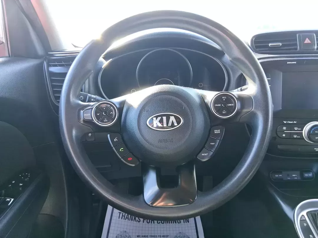 2018 Kia Soul + (KNDJP3A58J7) with an 2L I-4 gasoline direct injection engine, 6A transmission, located at 401 Woodman Dr, Riverside, OH, 45431, (937) 908-9800, 39.760899, -84.123421 - Need a dependable commuter that's easy to park in tight lots, roomy enough for Costco runs, and fun for weekend escapes to the MetroParks? This 2018 Kia Soul + in eye-catching Inferno Red fits the Riverside lifestyle perfectly-whether you're cruising along Woodman Dr, hopping on I-675 for a long com - Photo#16