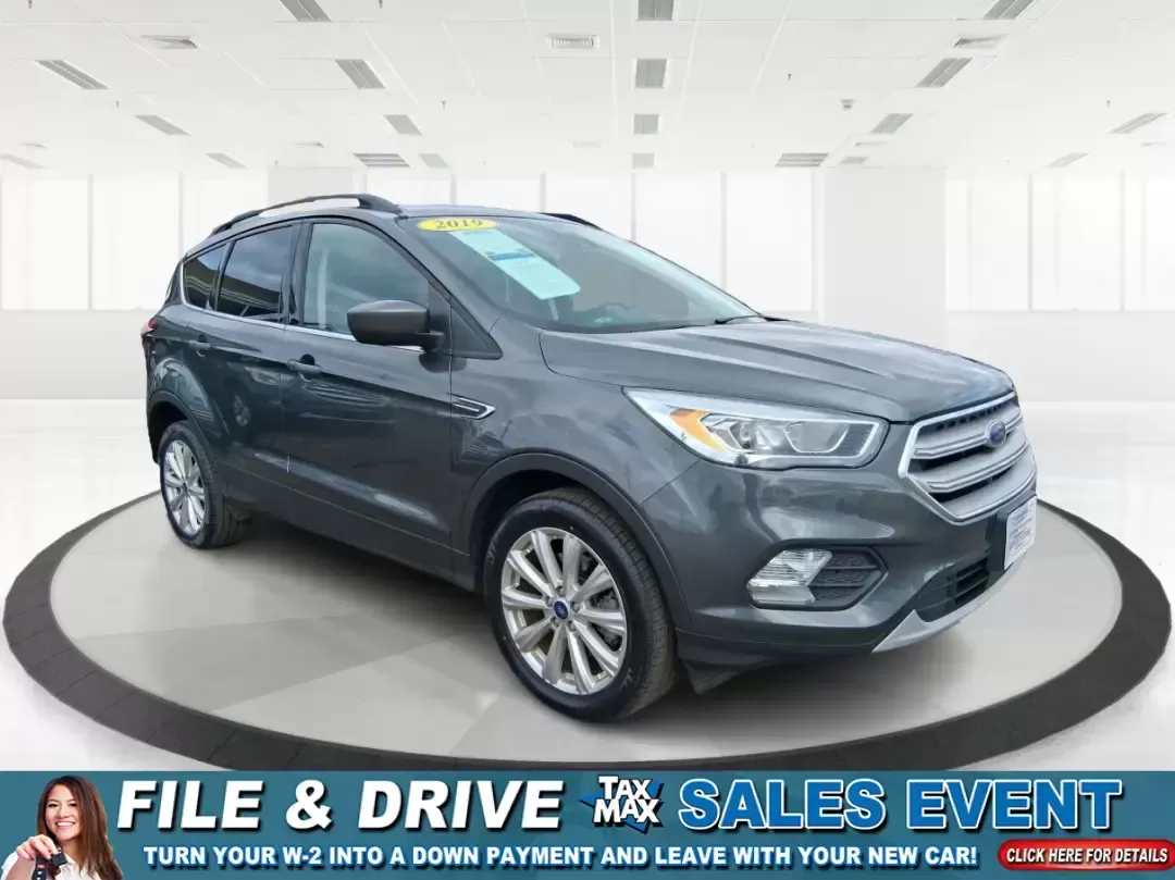 2019 Ford Escape SEL (1FMCU9HD7KU) with an 1.5L L4 DOHC 16V engine, 6A transmission, located at 1230 East Main St, Xenia, OH, 45385, (937) 908-9800, 39.688026, -83.910172 - Weekend road trips to John Bryan State Park, daily commutes down US-35, or the school-and-sports shuffle around Greene County-this 2019 Ford Escape SEL is the kind of compact SUV that fits real life in Xenia, Ohio. With confident AWD capability, a comfortable cabin, and practical cargo space, it's a - Photo#0