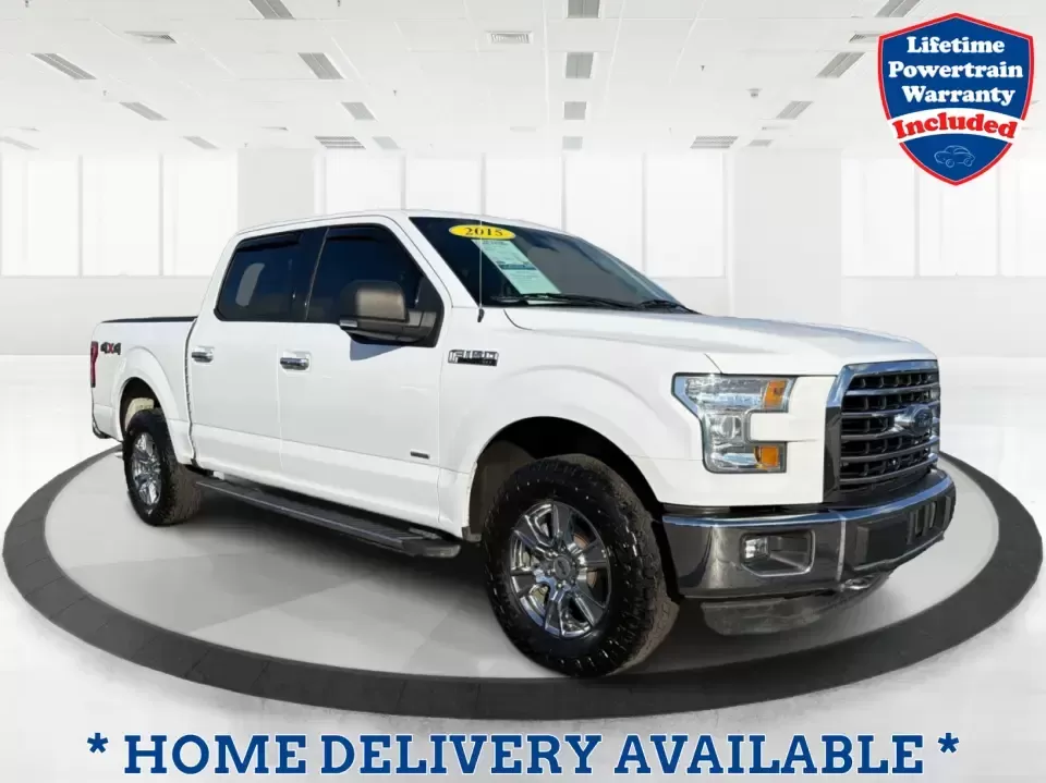 2015 Ford F-150 XLT (1FTEW1EP2FK) with an 2.7L V6 DOHC 24V engine, 6-Speed Automatic transmission, located at 1230 East Main St, Xenia, OH, 45385, (937) 908-9800, 39.688026, -83.910172 - Picture your next weekend: the bed loaded for a Greene County lake day, the family comfortable in a roomy Crew Cab, and 4WD ready when the weather turns on I35 or you decide to explore back roads outside Xenia. This 2015 Ford F-150 XLT is built for real life-work, play, towing, and everyday errands- - Photo#0