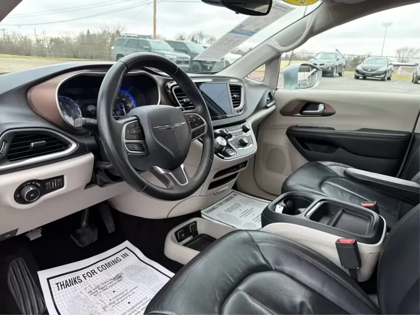 2017 Chrysler Pacifica Touring-L (2C4RC1BG1HR) with an Pentastar 3.6L V-6 DOHC engine, 6A transmission, located at 401 Woodman Dr, Riverside, OH, 45431, (937) 908-9800, 39.760899, -84.123421 - Life gets busy fast-school drop-offs, long commutes, weekend tournaments, and road trips that somehow require half the house. If you need one vehicle that can handle the everyday grind and still feel comfortable when you're headed out for a family getaway, this **2017 Chrysler Pacifica Touring-L** i - Photo#9