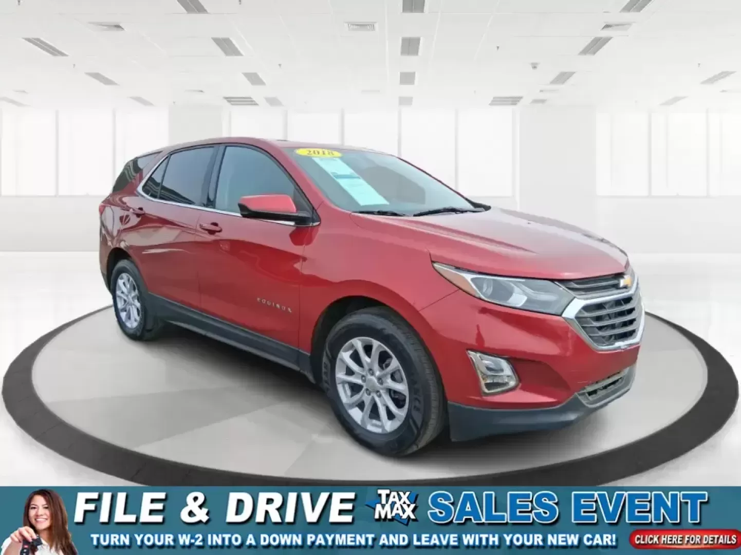 2018 Chevrolet Equinox LT (3GNAXJEV2JS) with an 1.5L I-4 gasoline direct injection engine, 6A transmission, located at 1099 N County Rd 25A , Troy, OH, 45373, (937) 908-9800, 40.057079, -84.212883 - Picture your next week: an easy school drop-off, a comfortable commute down I75, and a weekend road trip to Charleston Falls Preserve-all in one SUV that's sized for real life. This 2018 Chevrolet Equinox LT in head-turning Cajun Red Tintcoat is built for busy families, commuters, and budget-conscio - Photo#0