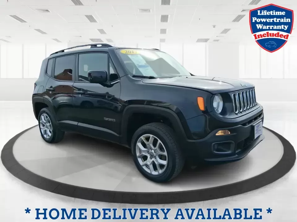 2017 Jeep Renegade Latitude 4x4 (ZACCJBBB3HP) with an 2.4L L4 DOHC 16V engine, 6M transmission, located at 1099 N County Rd 25A , Troy, OH, 45373, (937) 908-9800, 40.057079, -84.212883 - Weekend adventures don't have to wait for perfect credit. If you want a compact SUV that's easy to park for daily errands, confident in Ohio weather, and ready for a quick getaway to Indian Lake or a scenic drive through Miami County backroads, this **2017 Jeep Renegade Latitude 4x4** is built for r - Photo#0