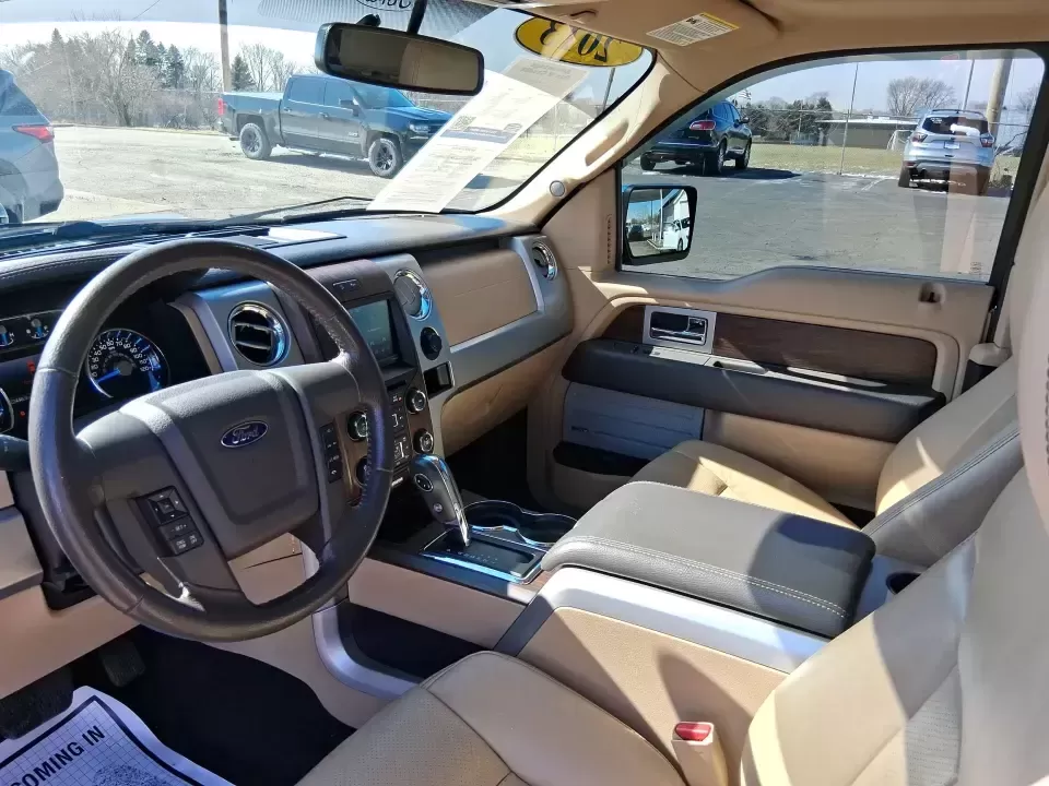 2013 Ford F-150 LARIAT (1FTFX1ETXDF) with an 3.5L V6 TURBO engine, 6-Speed Automatic transmission, located at 1099 N County Rd 25A , Troy, OH, 45373, (937) 908-9800, 40.057079, -84.212883 - Need one truck that can handle the weekday grind, the Saturday hardware-store run, and a spur-of-the-moment road trip up I-75? This 2013 Ford F-150 LARIAT 4WD is built for real life in Troy, Ohio-strong enough for towing and hauling, comfortable enough for long commutes, and refined enough to pull u - Photo#9