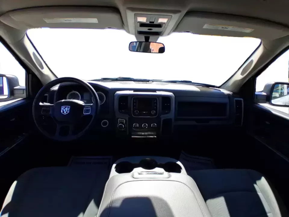 2017 Ram 1500 Tradesman Quad Cab 4x4 6'4 Box (1C6RR7FTXHS) with an 5.7L V8 OHV 16V engine, 8A transmission, located at 880 E. National Road, Vandalia, OH, 45377, (937) 908-9800, 39.891918, -84.183594 - Need a truck that can handle Ohio winters, weekend projects, and last-minute road trips without blinking? This 2017 Ram 1500 Tradesman Quad Cab 4x4 is built for real life in Vandalia-whether you're towing the camper for a getaway, hauling supplies for a home renovation, or commuting up and down I75 - Photo#19