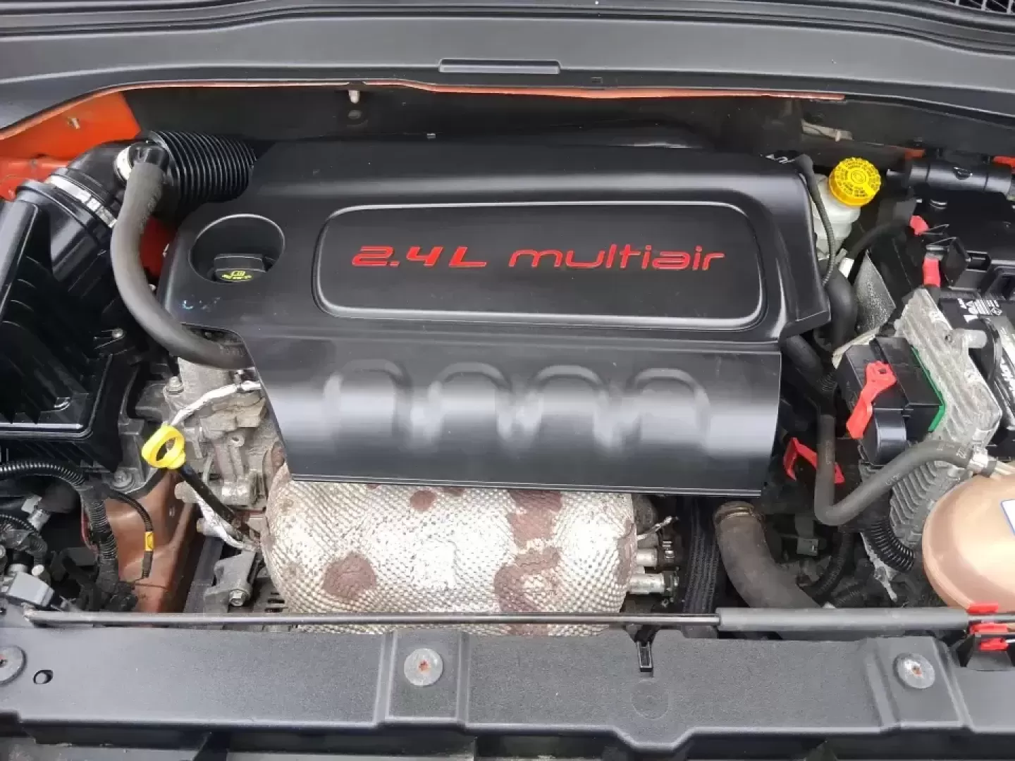 2016 Jeep Renegade Trailhawk (ZACCJBCT5GP) with an Tigershark MultiAir 2.4L I-4 variable valve contro engine, 9A transmission, located at 8750 N County Rd 25A, Piqua, OH, 45356, (937) 908-9800, 40.164391, -84.232513 - Weekend escapes, snowy commutes, and everyday errands feel easier when your crossover is ready for whatever Ohio throws your way. This **2016 Jeep Renegade Trailhawk** in eye-catching **Omaha Orange** is built for drivers who want real capability in a city-friendly size-perfect for exploring MetroPa - Photo#11