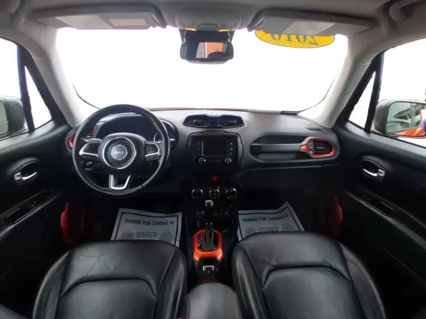 2016 Jeep Renegade Trailhawk (ZACCJBCT5GP) with an Tigershark MultiAir 2.4L I-4 variable valve contro engine, 9A transmission, located at 8750 N County Rd 25A, Piqua, OH, 45356, (937) 908-9800, 40.164391, -84.232513 - Weekend escapes, snowy commutes, and everyday errands feel easier when your crossover is ready for whatever Ohio throws your way. This **2016 Jeep Renegade Trailhawk** in eye-catching **Omaha Orange** is built for drivers who want real capability in a city-friendly size-perfect for exploring MetroPa - Photo#21