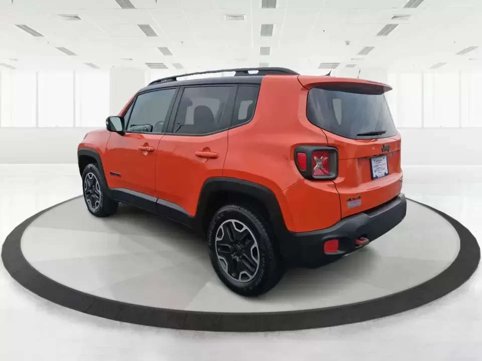 2016 Jeep Renegade Trailhawk (ZACCJBCT5GP) with an Tigershark MultiAir 2.4L I-4 variable valve contro engine, 9A transmission, located at 4508 South Dixie Dr, Moraine, OH, 45439, (937) 908-9800, 39.689976, -84.218452 - Weekend escapes, snowy commutes, and everyday errands feel easier when your crossover is ready for whatever Ohio throws your way. This **2016 Jeep Renegade Trailhawk** in eye-catching **Omaha Orange** is built for drivers who want real capability in a city-friendly size-perfect for exploring MetroPa - Photo#4