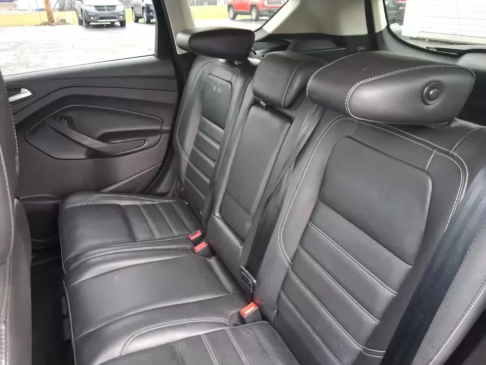 2017 Ford Escape Titanium (1FMCU9J94HU) with an 2.0L L4 DOHC 16V engine, 6A transmission, located at 1951 S Dayton Lakeview Rd., New Carlisle, OH, 45344, (937) 908-9800, 39.890999, -84.050255 - Pack the gear, load up the family, and point the GPS toward your next weekend escape-this 2017 Ford Escape Titanium is the kind of compact SUV that fits real life in Piqua. Whether you're commuting up I75, running errands along N County Rd 25A, or planning a day trip to Lock 9 Park and the Great Mia - Photo#10