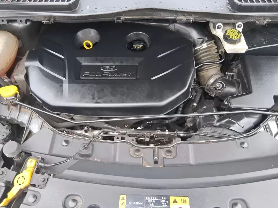 2017 Ford Escape Titanium (1FMCU9J94HU) with an 2.0L L4 DOHC 16V engine, 6A transmission, located at 1951 S Dayton Lakeview Rd., New Carlisle, OH, 45344, (937) 908-9800, 39.890999, -84.050255 - Pack the gear, load up the family, and point the GPS toward your next weekend escape-this 2017 Ford Escape Titanium is the kind of compact SUV that fits real life in Piqua. Whether you're commuting up I75, running errands along N County Rd 25A, or planning a day trip to Lock 9 Park and the Great Mia - Photo#11