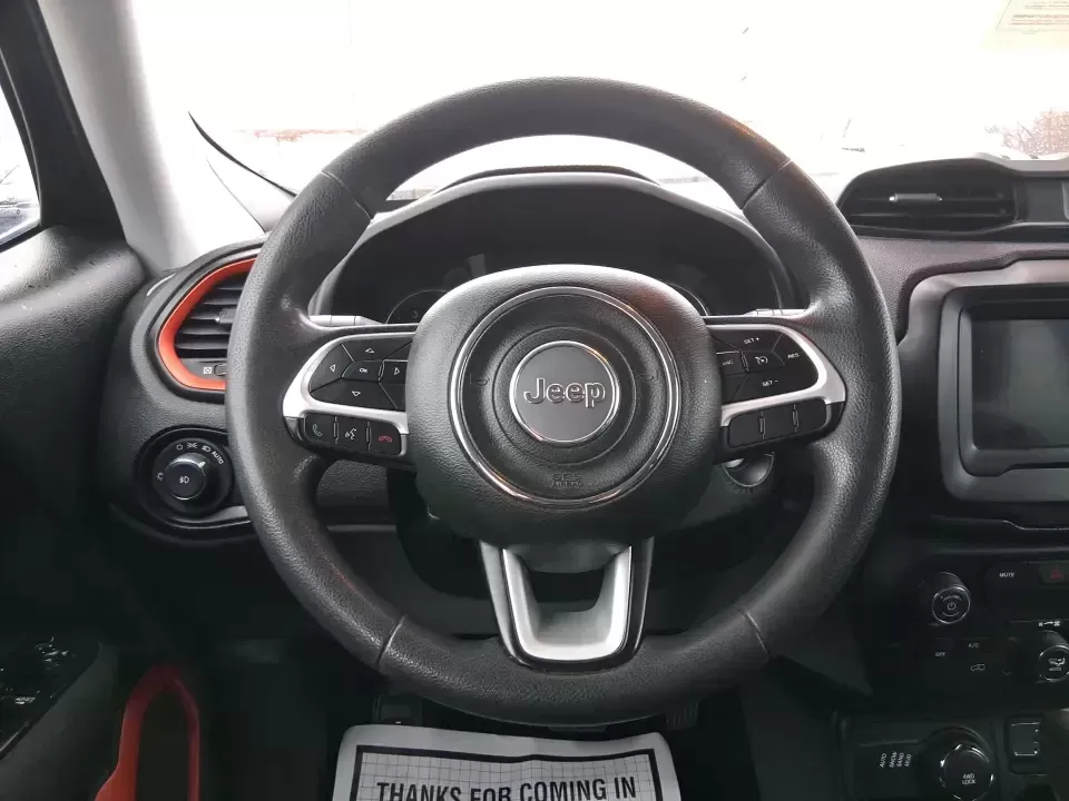 2018 Jeep Renegade Upland Edition 4x4 (ZACCJBAB1JP) with an Tigershark MultiAir 2.4L I-4 variable valve contro engine, 6M transmission, located at 1230 East Main St, Xenia, OH, 45385, (937) 908-9800, 39.688026, -83.910172 - Weekend getaways to John Bryan State Park, snowy commutes down US-35, or daily school-and-grocery runs around Xenia all get easier when you've got a compact SUV that's sized for city parking but ready for Ohio backroads. This 2018 Jeep Renegade Upland Edition 4x4 brings that go-anywhere, do-everythi - Photo#16