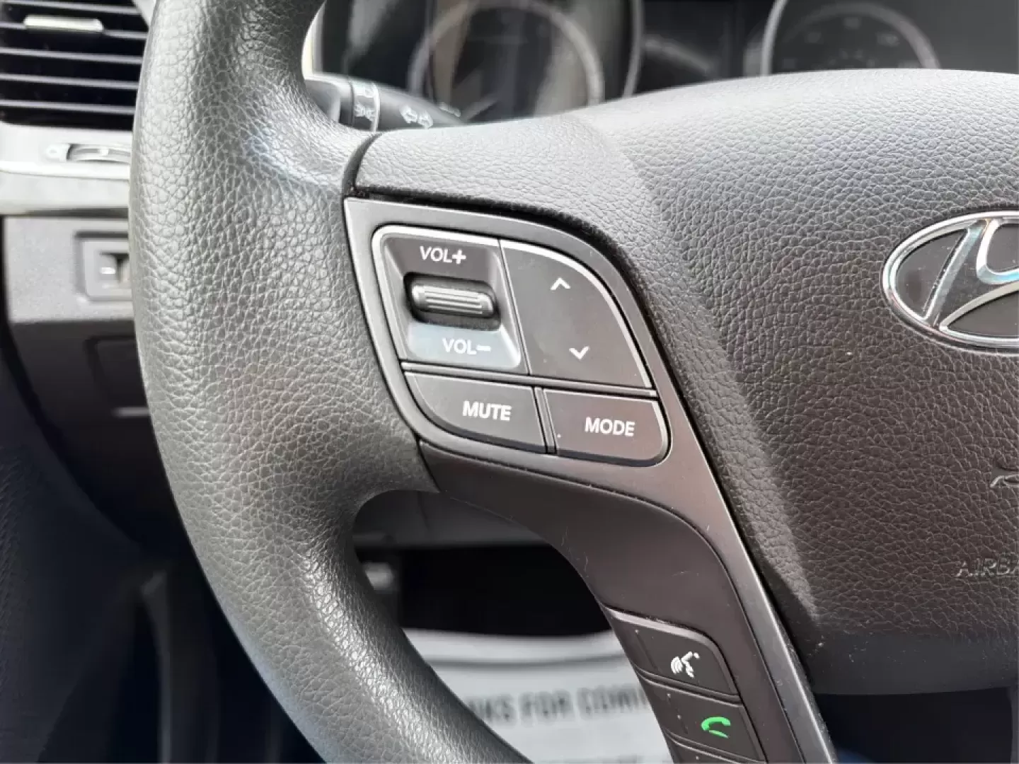 2018 Hyundai Santa Fe 2.4L (5XYZTDLB6JG) with an Theta II 2.4L I-4 gasoline direct injection engine, 6A transmission, located at 8750 N County Rd 25A, Piqua, OH, 45356, (937) 908-9800, 40.164391, -84.232513 - Road trips to Indian Lake, snowy school runs, and everyday commuting up and down I75 feel a lot easier when your SUV is roomy, confident in bad weather, and comfortable for everyone on board. This 2018 Hyundai Santa Fe 2.4L in striking Nightfall Blue is a practical, family-friendly sport utility tha - Photo#16