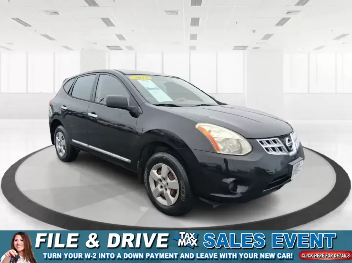 2013 Nissan Rogue S (JN8AS5MV5DW) with an 2.5L I-4 DOHC engine, Continuously Variable Transmission transmission, located at 1184 Kauffman Ave, Fairborn, OH, 45324, (937) 908-9800, 39.807072, -84.030914 - Need one SUV that can handle Ohio weather, school drop-offs, and weekend getaways without blowing the budget? This **2013 Nissan Rogue S** is a practical, go-anywhere compact SUV that fits real life in **Fairborn, OH**-whether you're commuting toward Wright-Patterson AFB, running errands near Downto - Photo#0