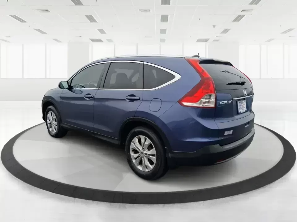 2013 Honda CR-V EX-L (2HKRM4H74DH) with an 2.4L I-4 DOHC engine, 5-Speed Automatic transmission, located at 1184 Kauffman Ave, Fairborn, OH, 45324, (937) 908-9800, 39.807072, -84.030914 - Picture your next weekend: a quick run up I75 for a Dayton Dragons game, a family trip to Treasure Island Park, or a snowy school-morning commute across Troy-without stressing about space, comfort, or traction. This 2013 Honda CRV EXL in Twilight Blue Metallic is the kind of do-it-all SUV that fits - Photo#4