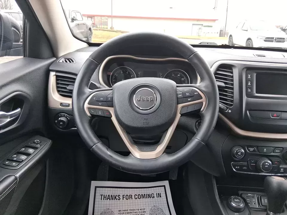 2015 Jeep Cherokee Latitude (1C4PJMCBXFW) with an 2.4L L4 DOHC 16V engine, 9-Speed Automatic transmission, located at 1230 East Main St, Xenia, OH, 45385, (937) 908-9800, 39.688026, -83.910172 - Weekend escapes to John Bryan State Park, snowy school runs, and everyday commuting up US35 feel a lot easier when you're driving a capable crossover that's comfortable, confident, and ready for Ohio weather. This 2015 Jeep Cherokee Latitude is a smart fit for busy families in Beavercreek, professio - Photo#16