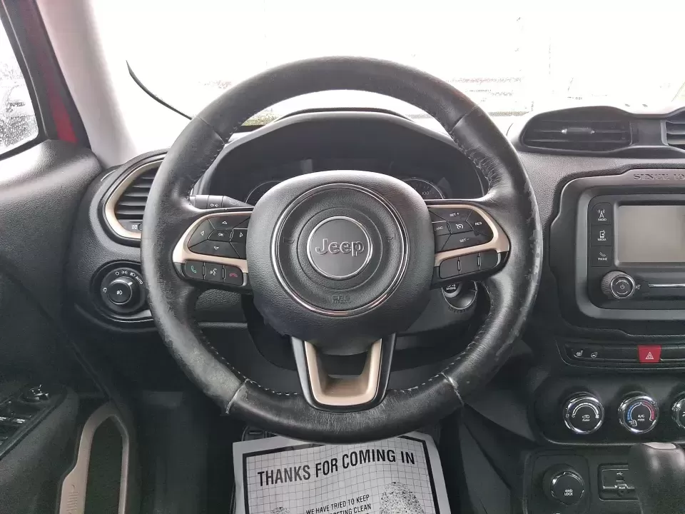 2016 Jeep Renegade Latitude (ZACCJBBT1GP) with an 2.4L L4 DOHC 16V engine, 6M transmission, located at 1184 Kauffman Ave, Fairborn, OH, 45324, (937) 908-9800, 39.807072, -84.030914 - Picture your next Ohio weekend: a quick commute from Fairborn to Wright-Patterson AFB during the week, then a spontaneous road trip to Yellow Springs or an afternoon exploring the trails near John Bryan State Park when the weather's perfect. This 2016 Jeep Renegade Latitude in bold Colorado Red is b - Photo#16