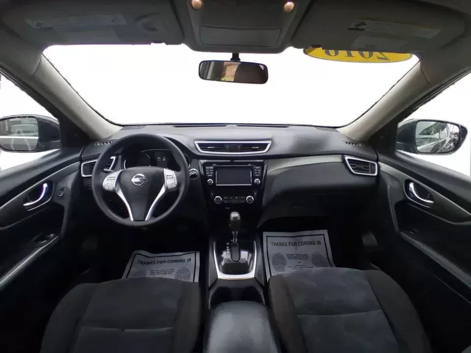 2016 Nissan Rogue SV (KNMAT2MV9GP) with an 2.5L I-4 DOHC engine, CVT transmission, located at 880 E. National Road, Vandalia, OH, 45377, (937) 908-9800, 39.891918, -84.183594 - Need a dependable SUV that fits real life in Vandalia-school drop-offs, long commutes to Dayton, and weekend getaways up I75-without the stress of traditional bank hurdles? This 2016 Nissan Rogue SV in Magnetic Black is a smart, versatile choice for busy families, frequent travelers, and budget-cons - Photo#21