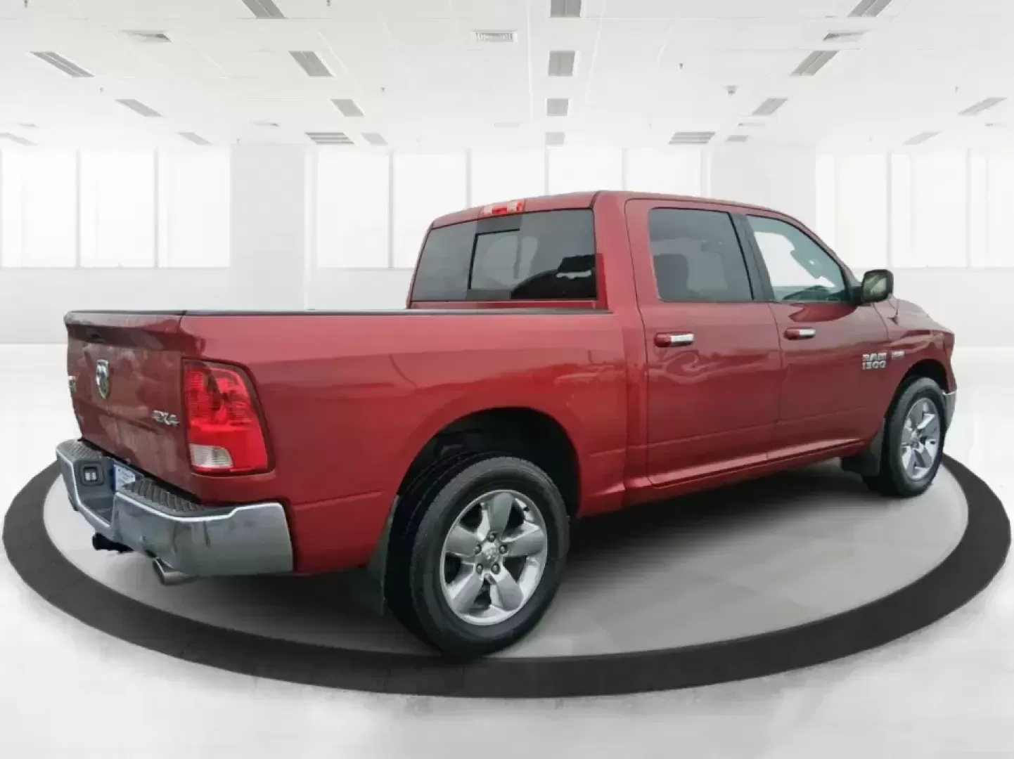 2013 Ram 1500 Big Horn (1C6RR7LT6DS) with an HEMI 5.7L V-8 variable valve control engine, 6-Speed Automatic transmission, located at 880 E. National Road, Vandalia, OH, 45377, (937) 908-9800, 39.891918, -84.183594 - Need a truck that can handle weekday work runs and still feel ready for a spontaneous weekend escape? This Flame Red Clearcoat 2013 Ram 1500 Big Horn Crew Cab is built for real-life Ohio driving-hauling, towing, commuting, and road-tripping with the comfort your passengers will appreciate and the ca - Photo#2