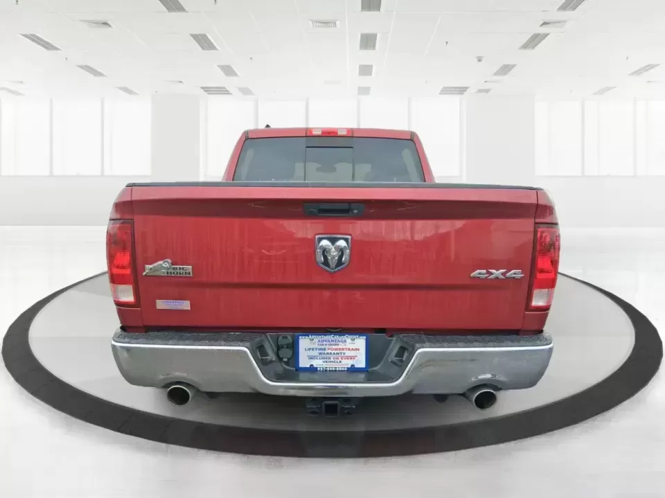 2013 Ram 1500 Big Horn (1C6RR7LT6DS) with an HEMI 5.7L V-8 variable valve control engine, 6-Speed Automatic transmission, located at 880 E. National Road, Vandalia, OH, 45377, (937) 908-9800, 39.891918, -84.183594 - Need a truck that can handle weekday work runs and still feel ready for a spontaneous weekend escape? This Flame Red Clearcoat 2013 Ram 1500 Big Horn Crew Cab is built for real-life Ohio driving-hauling, towing, commuting, and road-tripping with the comfort your passengers will appreciate and the ca - Photo#3