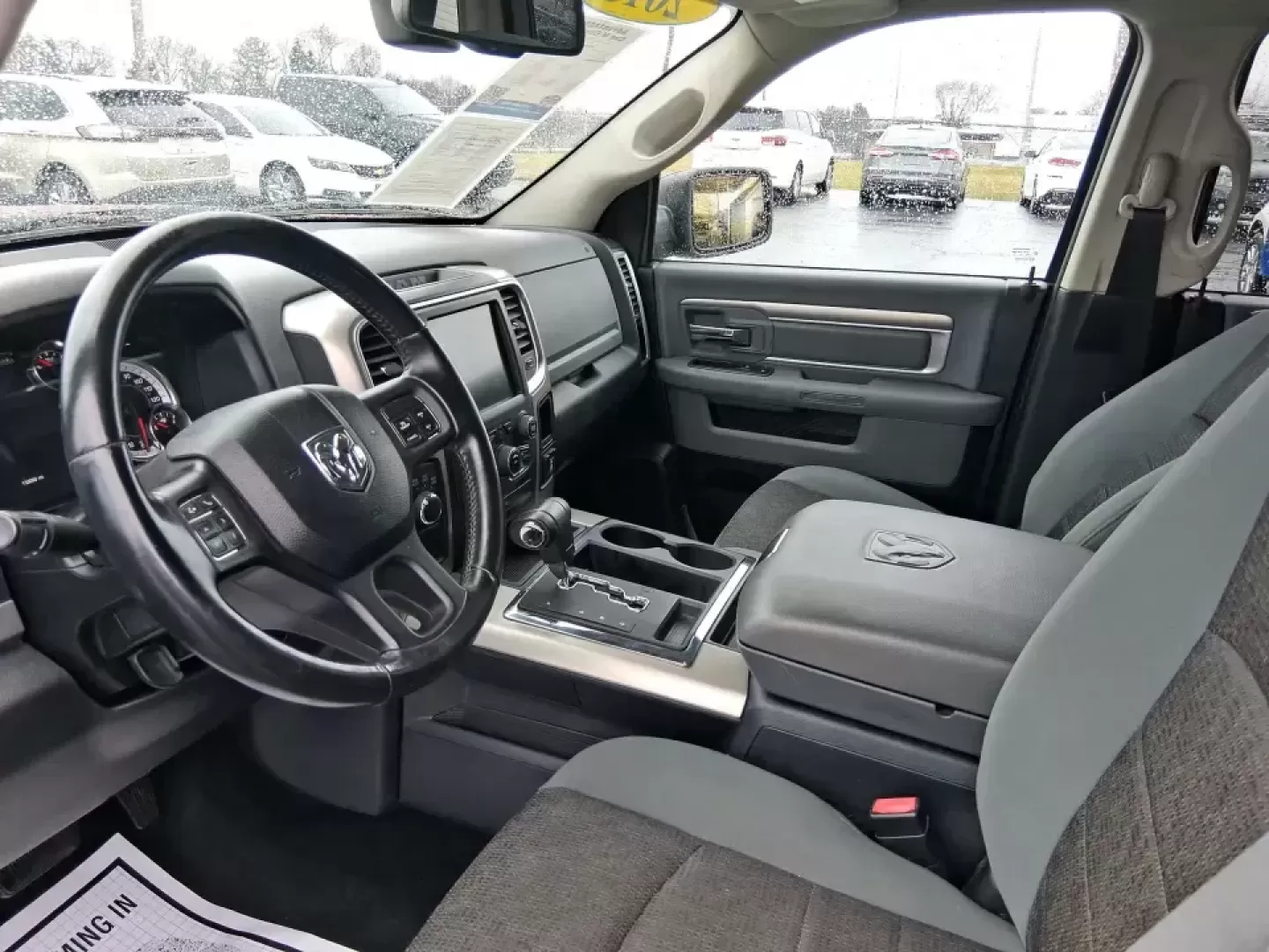 2013 Ram 1500 Big Horn (1C6RR7LT6DS) with an HEMI 5.7L V-8 variable valve control engine, 6-Speed Automatic transmission, located at 880 E. National Road, Vandalia, OH, 45377, (937) 908-9800, 39.891918, -84.183594 - Need a truck that can handle weekday work runs and still feel ready for a spontaneous weekend escape? This Flame Red Clearcoat 2013 Ram 1500 Big Horn Crew Cab is built for real-life Ohio driving-hauling, towing, commuting, and road-tripping with the comfort your passengers will appreciate and the ca - Photo#9