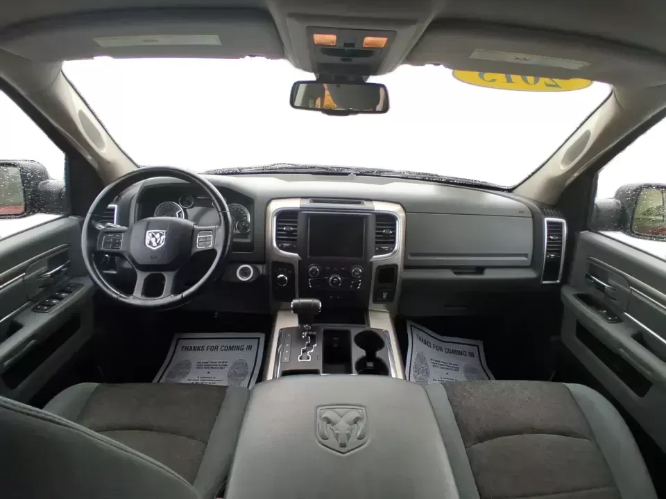 2013 Ram 1500 Big Horn (1C6RR7LT6DS) with an HEMI 5.7L V-8 variable valve control engine, 6-Speed Automatic transmission, located at 880 E. National Road, Vandalia, OH, 45377, (937) 908-9800, 39.891918, -84.183594 - Need a truck that can handle weekday work runs and still feel ready for a spontaneous weekend escape? This Flame Red Clearcoat 2013 Ram 1500 Big Horn Crew Cab is built for real-life Ohio driving-hauling, towing, commuting, and road-tripping with the comfort your passengers will appreciate and the ca - Photo#20