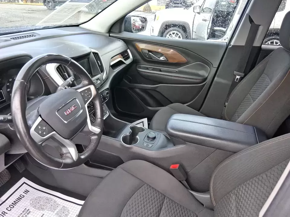 2018 GMC Terrain SLE (3GKALMEV9JL) with an 1.4L L4 DOHC 16V TURBO engine, 6A transmission, located at 880 E. National Road, Vandalia, OH, 45377, (937) 908-9800, 39.891918, -84.183594 - Ready for a commute that feels easier, a weekend that packs more adventure, and a family schedule that runs smoother? This 2018 GMC Terrain SLE is the kind of compact SUV that fits real life in Piqua-whether you're heading down I75 for work, running errands along N County Rd 25A, or loading up for a - Photo#9