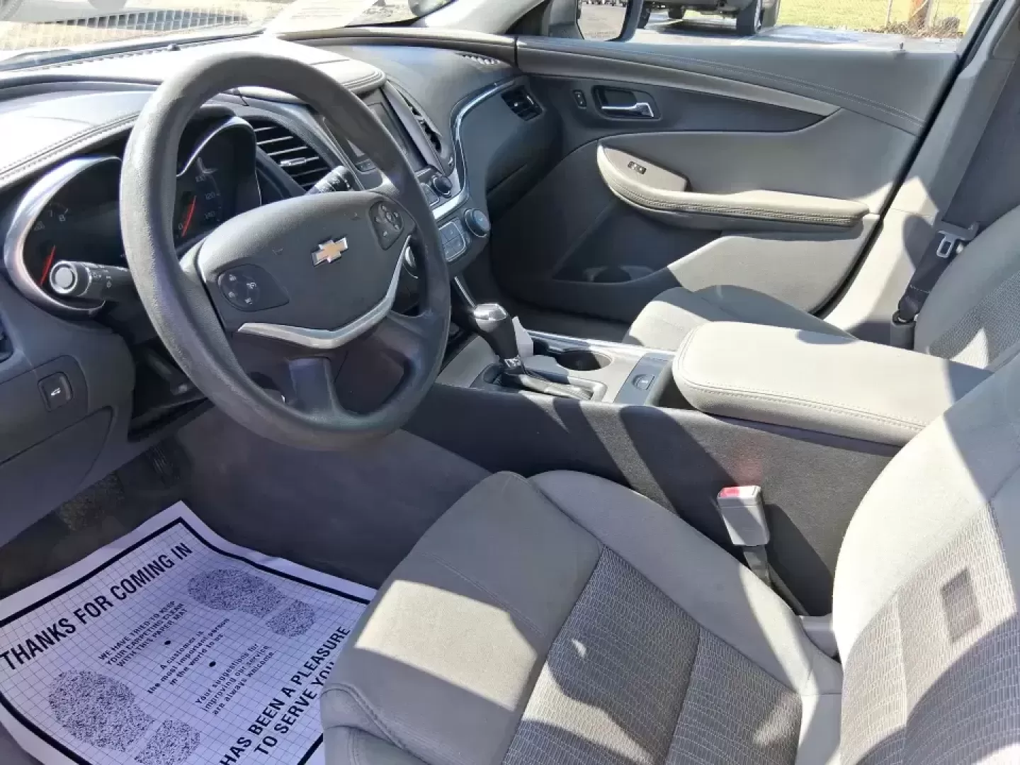 2016 Chevrolet Impala 1FL (2G11X5SA3G9) with an Ecotec 2.5L I-4 gasoline direct injection engine, 6A transmission, located at 401 Woodman Dr, Riverside, OH, 45431, (937) 908-9800, 39.760899, -84.123421 - Need a comfortable, dependable sedan for daily commutes, school drop-offs, and weekend getaways without the stress of traditional bank hoops? This 2016 Chevrolet Impala 1FL in Summit White is built for real life in the Dayton-area-smooth on I-675 and Route 35, easy to park around The Greene, and rel - Photo#9