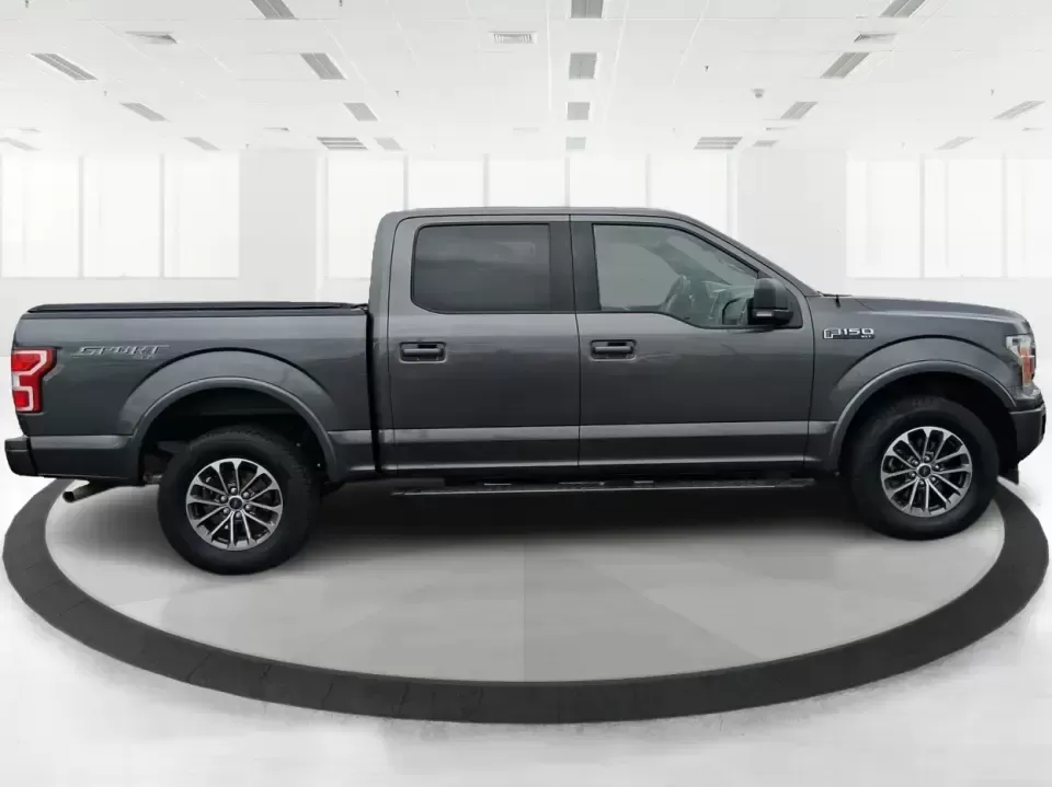 2018 Ford F-150 XLT (1FTEW1EG0JF) with an 3.5L V6 TURBO engine, 6A transmission, located at 880 E. National Road, Vandalia, OH, 45377, (937) 908-9800, 39.891918, -84.183594 - Built for Ohio workweeks and weekend getaways, this 2018 Ford F-150 XLT Crew Cab is the kind of truck that fits real life-hauling home-improvement supplies, towing the toys for a day at the lake, or cruising I-75 with the whole crew in comfort. Finished in Stone Gray and powered by a responsive 3.5L - Photo#1