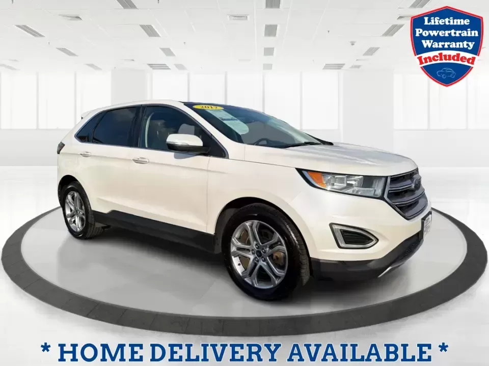 2017 Ford Edge Titanium (2FMPK4K87HB) with an 3.5L V6 DOHC 24V engine, 6A transmission, located at 880 E. National Road, Vandalia, OH, 45377, (937) 908-9800, 39.891918, -84.183594 - Pack up the family, load the cargo area, and point the hood toward your next weekend getaway-this 2017 Ford Edge Titanium is the kind of SUV that makes everyday life in Xenia easier and road trips across Ohio more comfortable. With confident AWD capability, a strong 3.5L V6, and premium Titanium ame - Photo#0