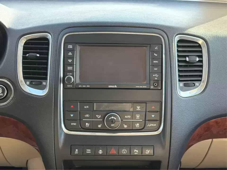 2013 Dodge Durango Citadel (1C4SDJET6DC) with an 5.7L V8 OHV 16V engine, 5-Speed Automatic transmission, located at 1951 S Dayton Lakeview Rd., New Carlisle, OH, 45344, (937) 908-9800, 39.890999, -84.050255 - Need one SUV that can handle school drop-offs, I-75 commutes, and a loaded-up weekend trip to Indian Lake or a tailgate in Dayton-without giving up comfort or capability? This 2013 Dodge Durango Citadel in True Blue Pearlcoat is built for real-life Ohio driving, with confident 4WD/AWD traction, V8 p - Photo#13