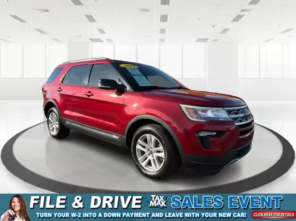 2018 Ford Explorer XLT (1FM5K8D87JG) with an EcoBoost 2.3L I-4 gasoline direct injection engine, 6A transmission, located at 8750 N County Rd 25A, Piqua, OH, 45356, (937) 908-9800, 40.164391, -84.232513 - Whether you're hauling the family to practice, commuting up I-75, or packing up for a weekend at Indian Lake, this 2018 Ford Explorer XLT is built for real-life Ohio schedules. With confident 4WD/AWD traction, three-row flexibility, and turbocharged EcoBoost power, it's a smart SUV for drivers who w - Photo#0